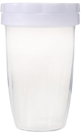 PRETYZOOM Shaker per Polvere con Coperchio Duster per Zucchero Farina e Cacao Utensile Versatile per Cucina Design Elegante per Decorare La Tua Casa Facilita La Dispensa Precisa di