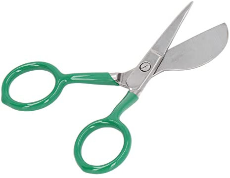 Ciseaux à Tapis, Outils de Coupe en Bec de Canard en Acier Inoxydable avec Poignée Ergonomique (GREEN)