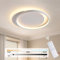 FANLG LED Deckenleuchte Dimmbar 3000K-6000K, Modern Deckenlampe Schlafzimmer Lampe Wohnzimmerlampe 24W 2400lm Deckemlampe für Wohnzimmer Balkon Küchen Flur Kinderzimmer,40 * 35 * 5.5cm