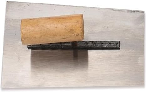 Llana/Flota de acabado/alisado for yeseros, cemento, hormigón y más. Acero inoxidable, mampostería, herramientas construcción manuales. Disponible en una variedad estilos(B)