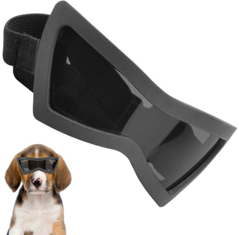 Occhiali Da Sole Per Cani - Occhiali Da Sole Antivento Per Cani | Ochiali Per Cuccioli Con Protezione UV Con Cinturino Regolabile Per Gite In Spiaggia, Escursioni, Avventure, Gite Estive, Passeggiate
