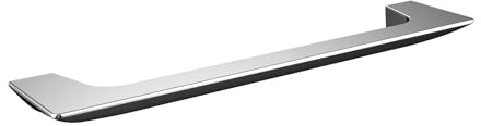 Emco Art Badewannengriff, Chrom, Haltegriff für Badewanne, zur Wandmontage, Duschstange, Länge 300 mm - 167000130, Grau