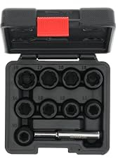 GEDORE Schraubenausdreher Satz 1/2 - 10-teilig | R68003010-3300034 | Hochwertiger Schraubenentferner Satz