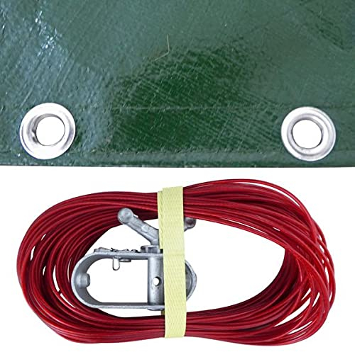 Winterabdeckplane 180 Gr./m² rund Ø 4,00-4,20m Abdeckplane aus PEB