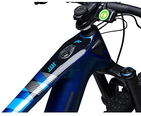 DYEDBRO MTB-Rahmenschutzfolie Schwarz