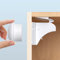 Baby Sicherheit Magnetisches Schrankschloss 12 Schlösser+3 Schlüssel, AOSITE Unsichtbare Kindersicherung Schloss für Schränke und Schubladen Ohne Bohren oder Schrauben,4 Schrankschlösser für Knöpfe