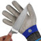 Txeouse Guantes Anticorte, Guantes Anticortes Con Protección De Nivel 9, Guantes De Trabajo De Alambre De Acero Inoxidable Para Pelar Ostricos, Cocina, Jardinería, Corte De Madera (S)