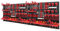 PAFEN Tool Wall 2304 x 780 mm Set of 116 Tool Holders With Perforated Storage System Workshop Shelf