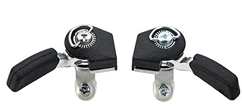 YHUS Leva del Cambio, 1 Paio di Frizione in Lega di Alluminio Outdoor 18-21 Accessori per velocità Regolatore di velocità per Bicicletta Leva del Cambio del Freno per Bicicletta Trasmissione a Filo