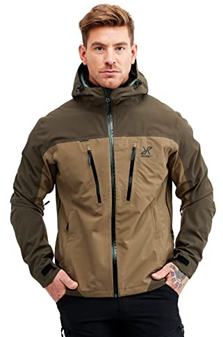 RevolutionRace Silence Proshell 3L Jacket, Veste pour homme, veste ventilée et imperméable pour la randonnée et les Autres activités de Plein air, Cub 3.0, XXL