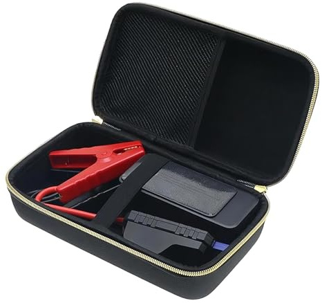 Funda de protección EVA, Funda de Almacenamiento para Cable de Salto, de Transporte para Herramientas de Coche, de Transporte al Aire Libre para Cargador de batería de Coche, Atributo
