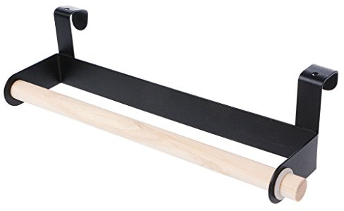 Perchero de papel para almacenamiento de rollos de cocina, soporte para toallas debajo del armario, puerta, toallero para baño, independiente sobre el inodoro