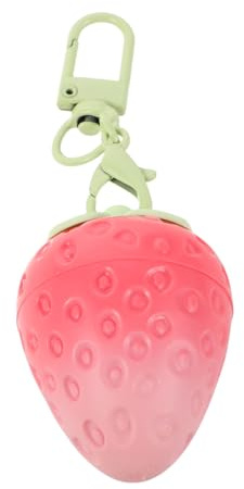 MOTHNUR Warm Lip Balm Strawberry Tinted Moisturizing Lip Balm for Women Girls Students for Travel Festival Use