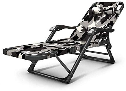 Chaise longue de luxe inclinable – Chaise longue pliable réglable pour la relaxation en plein air, le confort au bord de la piscine et les loisirs dans le jardin