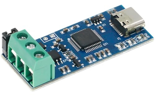 USB till CAN-modul, CAN FD-protokoll stöd, STM32G4 höghastighetschip, CAN Bus Analyzer V2.0, Typ-C-gränssnitt, öppen källa, PC-anslutning, 3,1 x 3,9 x 0,39 cm kompakt storlek