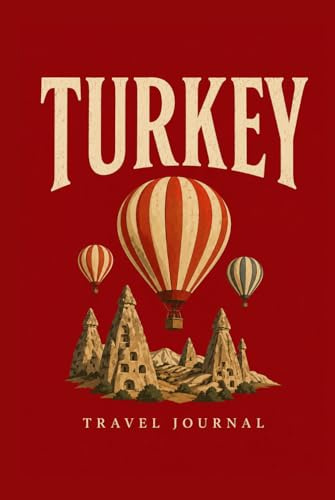 Turkey Travel Scrapbook: Blank Photo Album & Memory Book for Travel Memories (Wanderlust Journals)