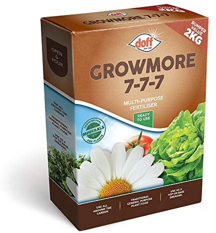 Doff Growmore Ready To Use Fertiliser 2kg