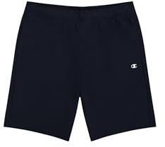 Champion Herren Legacy Basics - Powerblend Terry Bermuda Shorts, Marineblau, M EU