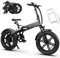 A Dece Oasis ADO Elektrofahrrad Faltbares Mountainbike, 20''*4.0 Fat Tire E-Bike mit Drehmomentsensor, 14,5-Ah-Akku, 7-Gang-Getriebe,IPX7 IPS-Farbdisplay, ADO EBIKE-App-Steuerung-Black