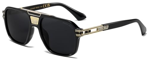 SHEEN KELLY Lunettes de soleil polarisées Vintage, Style pilote pour femmes et hommes, lunettes de Style années 70, décoration en métal, nuances conçues