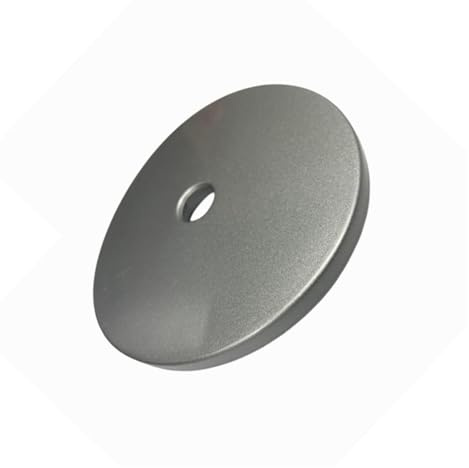 Tapa del Tanque de Combustible para Peugeot 206 207 GHAEKEBC Gris Plateado ABS Coche Accesorio para Vehículo