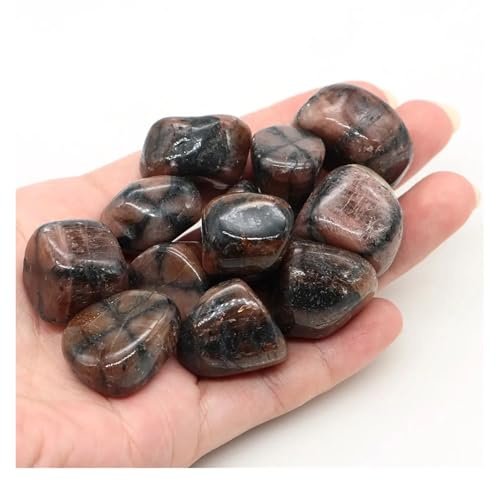 MOHUIED Grava para Acuario Piedras pulidas, Cristales, Gemas de Cuarzo, Mineral a Granel, Grava, Muestra, energía, minerales, Tanque, Acuario, jardín, decoración del hogar(Color 11,500g)