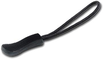 DYZD Durable Zipper Pulls Zipper Tab Tags Cord Pulls Extension Zip Fixer for Backpacks, Jackets, Luggage, Purses, Handbags (Black,10 PCS)