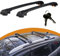Cross Auto Accessories-Querträger Kompatibel Mit Seat Tarraco 2018-2023; Dachträger Für Autos Mit Dachreling, Abschließbar Aluminium Schienen Träger, 2 Pcs Schwarz