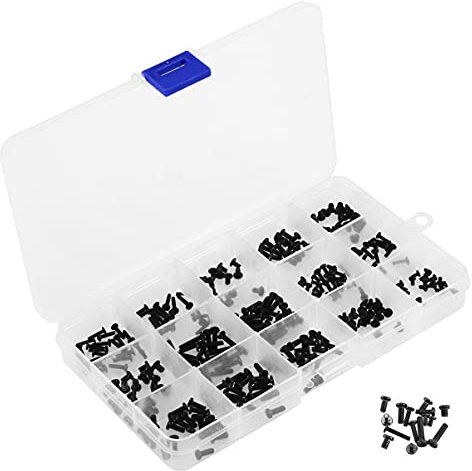 OSALADI 300pezzi Viti Assortite in Acciaio Accessori Per Riparazione Di Computer Portatili e Pc Misure Diverse
