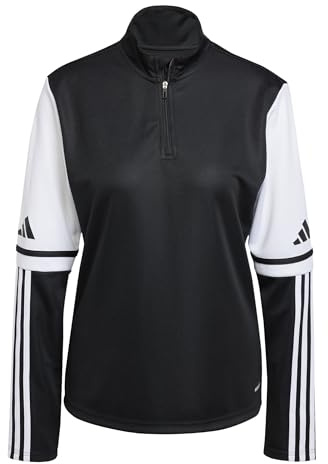 adidas Women's Squadra25 Training Top Sweatshirt, black/white, XL