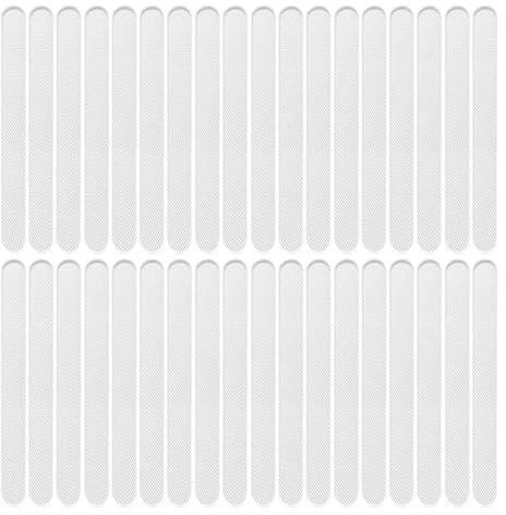 36pcs Non-Slip Strip Stickers, Anti Slip Grip Stickers Non Slip Strips Pad Bathtub Flooring Safety Tape Mat for Bath Shower (20mm * 200mm)