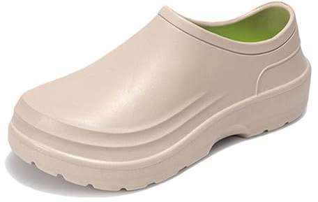 Sabot Homme Travail Mules Confortable Antidérapants Imperméables Cuisine Hôpital Respirant Souple Sandales Léger Intérieur Extérieur Plage Jardin Piscine Facile À Mettre Clogs