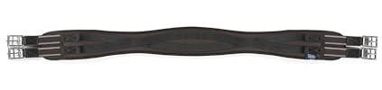 Shires Memory Foam Girth - Black: 46