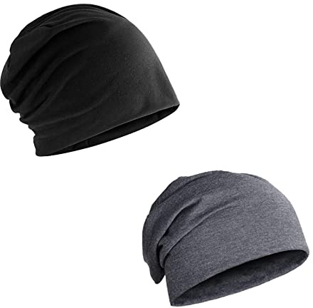 2 Pièces Bonnet Jersey Léger pour Hommes et Femmes Unisexe