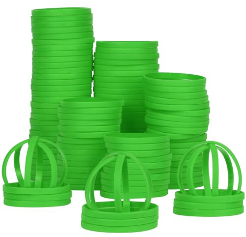 LVNRIDS 100 st silikonarmband gummiarmband sport elastiskt armband armband armband storpack gåvor för vuxna tonåringar lärare student festdekorationer