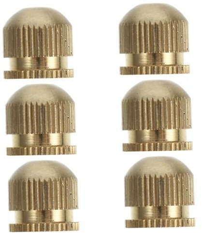 Homoyoyo 6stücke Schraubenkappen Aus Metall Für Deckenleuchten Für Pendelleuchten Hutmuttern Für Leuchtenzubehör Teile Für Schraubenkappen Schraubkappen Vorrichtungen