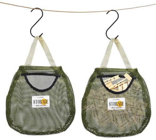 Panier pince à linge a suspendre, 2 mailles u ouvert vert foncé porte - clous, largement utilisé dans les sacs à clous de vêtements pour la salle de bain de la chambre à coucher de la buanderie