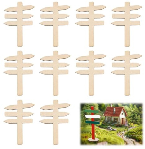 GILWUMO 10 Cartelli Stradali Mini, Cartelli In Legno Per Bambini E Ragazzi, Segnaletica Stradale Educativa, Giocattolo Didattico Per Apprendimento Sicurezza Stradale