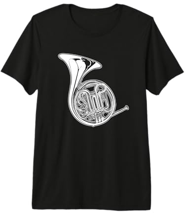 Cor d'harmonie Dessinateur de cor d'harmonie T-Shirt Haut de Gamme