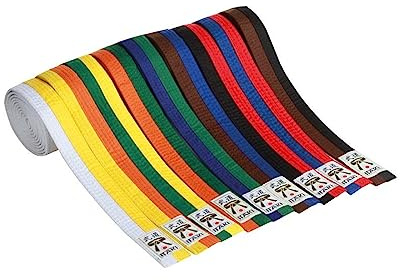 ORIENTE SPORT Cintura Bicolore, OS 21 (Verde-Blu, 2)