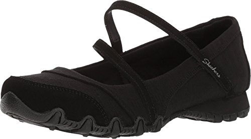 Skechers Damen Bikers-Get-up Maria Janes, Schwarz (Black), 38.5 EU