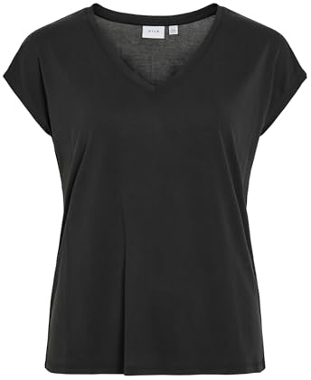 VIMODALA V-Neck S/S TOP/SU - NOOS