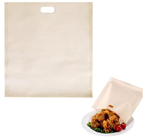 Wiederverwendbare Toasterbeutel - Antihaft-Hitzebeständige Gegrillte Käse Toaster Taschen | Toasterbeutel für Sandwiches, Huhn, , Panini Huiba