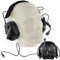 Earmor M32 PLUS 2024 Varsion Taktisches Headset für Jagd und Schießsport mit Mikrofon, Schallverstärkung, Nato TP120 Mantel, Grün (Schwarz)