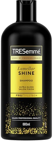 TRESemme Lamellar Shine Shampoo - with Lamellar Technology, Amino Acids & Ceramides – Ultra-Glossy Salon Finish, Frizz Control & Deep Smoothing, For All Hair Types 680 ml