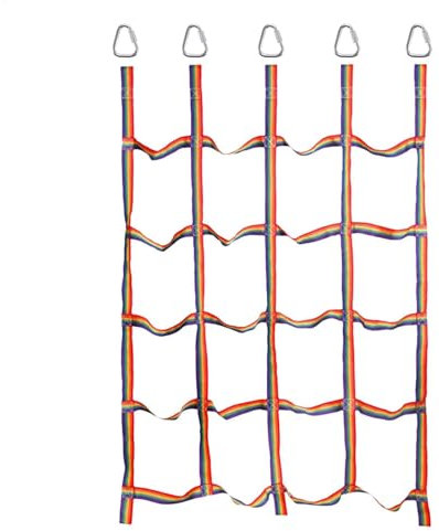 Red de escalada para niños, red de carga de escalada, red de carga de escalada para niños, redes de escalada al aire libre, escalera de cuerda, pared de roca, gimnasio, parque infantil, red de