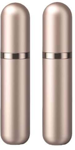 Lammcou Vaporizzatore Profumo 5ml da Viaggio, Flacone Profumo Ricaricabile Portatile Antigoccia in Alluminio, Mini Spray Profumo per Borsa Uso Quotidiano Regalo