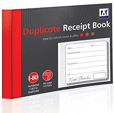 2XDuplicate Receipt Book