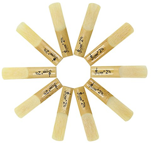 Altsaxophon Bambus-Ersatzbl?tter 10 St¨¹ck 2,5 f¨¹r Reparatur und Austausch