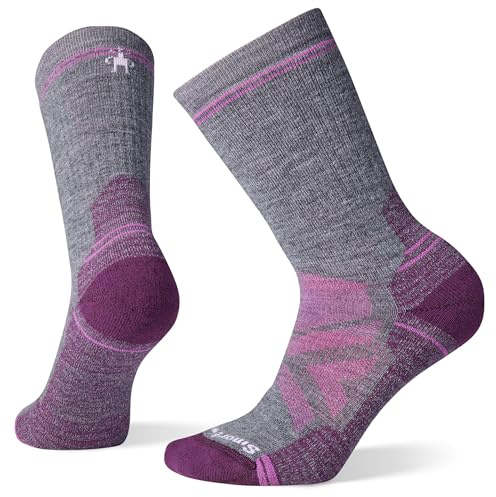 Smartwool Women's Women's Hike Full Cushion Crew Hiking Socks, Medium Gray, S UK